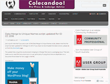 Tablet Screenshot of colecandoo.com